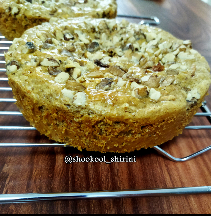 خرید کیک هویج گردو رژیمی شیراز | بدون قند مناسب ورزشکاران